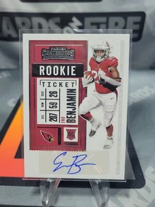 2020 Eno Benjamin Contenders rc auto rookie - Picture 1 of 2