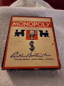 Gioco vintage Monopoly Parker Brothers, per lo più completo. senza tavola. - Foto 1 di 10