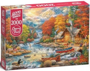NEW Cherry Pazzi Jigsaw Puzzle 2000 Pieces 50095 Treasures of the Great Outdoors - Imagen 1 de 2