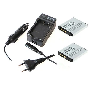 2x Akku und Ladegerät für Fujifilm Finepix F50fd Fujifilm Finepix F60fd NP-50 - Bild 1 von 1