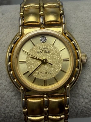 Oscar De La Renta Studio Ladies Watch New Battery 24MM 6" 294-Y121A - Image 1 of 4