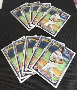 2024 Bowman Draft Braylon Doughty 1st Bowman Paper 10 Card Lot #BD-37 - Bild 1 von 3