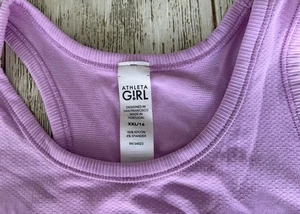 Athleta Girl Limitless Racerback Tank Top Seamless Lavender Size, XL (14) LN - Picture 1 of 4