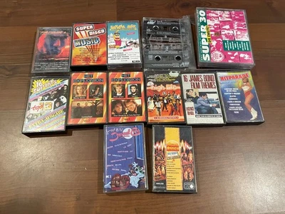 15 Stück SAMPLER HITS VARIOUS Originalkassetten MC Audio Kassetten Music Tape  - Bild 1 von 4