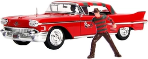 Cadillac 1:24 Nightmare - '57 con figura, rojo, estándar, 26066 - Imagen 1 de 7