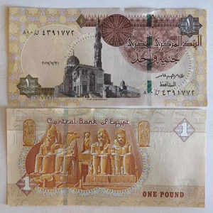 Egypt 1 Pound 2017 Serial 800 Replacement UNC Consecutive 10 Pcs - Picture 1 of 1
