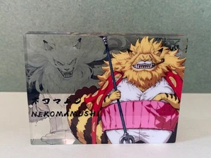 One Piece Anime Collectable Acrylic Board Two Side Card Nekomamushi 1x6x8 cm - Picture 1 of 7