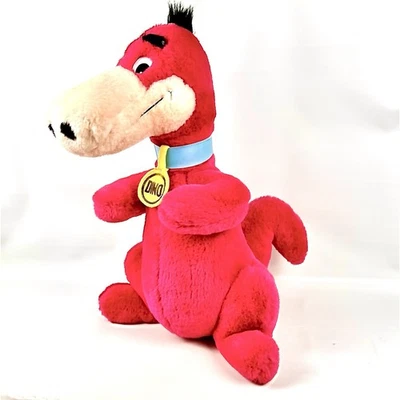 "Felpa Hanna-Barbera Picapiedra DINO 18"" de colección 1986 VERDADERAMENTE RARA" Foto 1 de 4