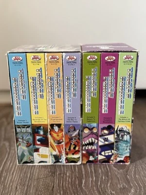 Transformers Original VHS Tapes Set Vol 1-7 by Kid Rhino Vintage 1999 Plus - Image 1 of 4