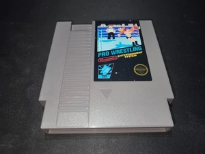 Pro Wrestling Black 5 Screw Authentic Nintendo NES NRMT condition game cartridge - Picture 1 of 3