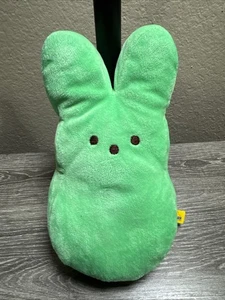 Peluche Recién Nacido Peeps Conejito Verde Peluche Pascua 10" 2014 Color Raro - Imagen 1 de 9