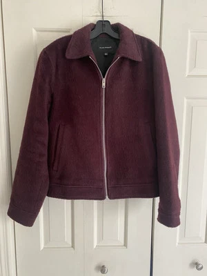 Club Monaco Burgundy Wool Men's Fall Winter Jacket Coat XS - Image 1 of 4