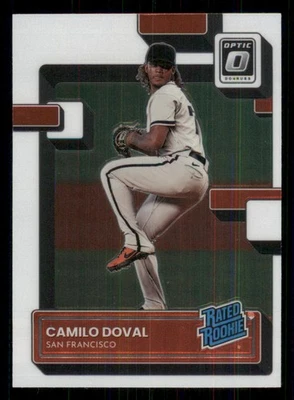 2022 Donruss Optic #72 Camilo Doval RR RC - Image 1 of 2