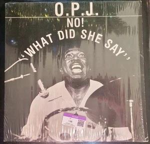O.P.J.-NO-"WHAT DID SHE SAY"-O. PAYNE-PRIVATE LABEL JAZZ CHICAGO BLUES-VINYL LP - Picture 1 of 18