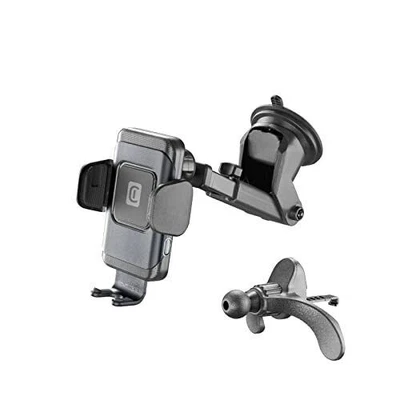 Cellular Line Hug Dual Pro Wireless Smartphones 15W Supporto Smartphone Da Auto - Immagine 1 di 4