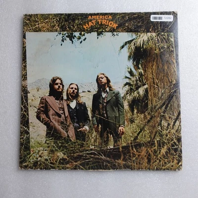 America Hat Trick LP Vinyl Album Record Rock - Image 1 of 4