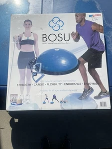 Bosu Home Gym Set - Balance Trainer Ball W/ Fitness Cords, DVD & Foot Pump - Picture 1 of 2