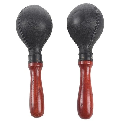 Professional Pair Of Maracas Shakers Rattles Sand Hammer Percussion8305 - Bild 1 von 4