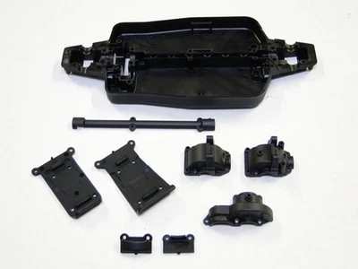 NEW ASSOCIATED REFLEX 14B Chassis Main +Gear box caps shaft cover skidplates AR4 - Image 1 of 3