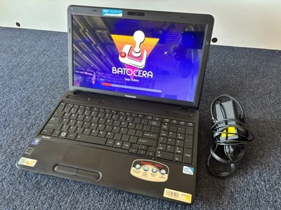 Portátil retro para juegos Toshiba Satellite C655-S5310 - Batocera - 8 GB RAM - 256 GB HD Foto 1 de 4