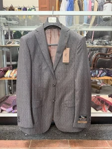 NUEVO Blazer Chaqueta Deportiva Para Hombres Prontomoda 100% Lana de Cordero Calce Moderno Gris EE. UU. - Imagen 1 de 4