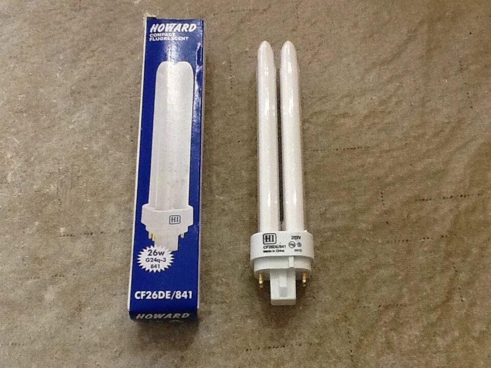 CF26DE/841 HOWARD 26 WATT 4 PIN COMPACT FLUORESCENT LAMP  - Image 1 of 1