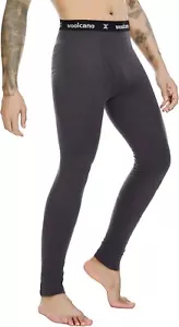 Herren 100 % Merinowolle Base Layer Hose Ski Thermounterwäsche Lange Unterhose - Bild 1 von 42