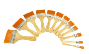 12Pcs Art Painting Brushes Set Acrylic Oil Watercolor Artist Paint Brush - Picture 1 of 12