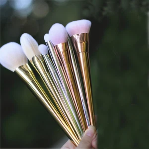 New 7pcs Makeup Cosmetic Brushes Set Powder Foundation Eyeshadow Lip Brush Tool - Picture 1 of 11