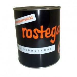 ROSTEGAL - Rostbindefarbe rotbraun 0,75 ltr.(18 EUR/L) Trockenzeit 4-20 h