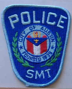 CITY OF AUSTIN SMT POLICE TEXAS FABRIC PATCH - Picture 1 of 1