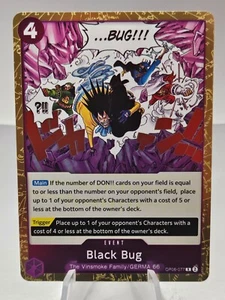 ONE PIECE Wings of the Captain Black Bug OP06-077 English - Picture 1 of 2