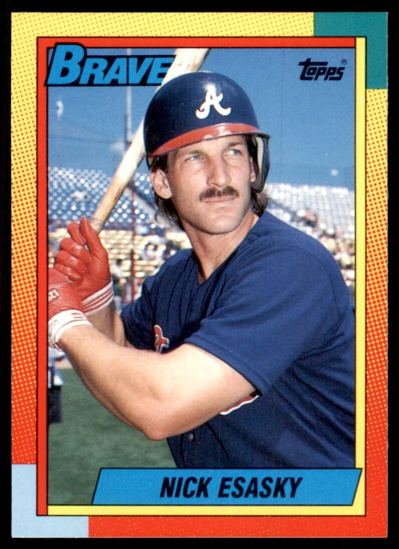 1990 Topps Traded Nick Esasky Baseball Cards #30T