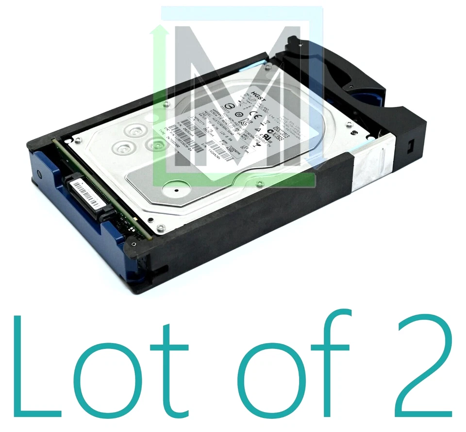 005050390 118033028-04 HUS723030ALS640 EMC 3TB 7.2K 3.5" LFF SAS 520b - 2pcs - Image 1 of 4
