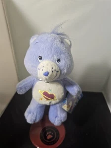 Care Bears 2005 PURPLE DAYDREAM BEAR 8" Plush STUFFED ANIMAL Toy W1 - Picture 1 of 6