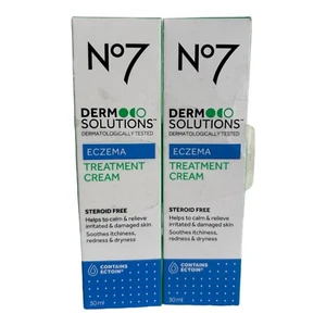 2 X No7 Derm Solutions Eczema Treatment Cream. 30ml Each - Picture 1 of 4