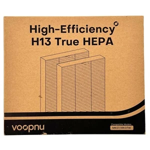 Filtro HEPA verdadero H13 de alta eficiencia para purificadores de aire MK07/MK07W de Voopnu - Imagen 1 de 10
