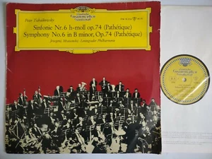 MRAVINSKY CONDUCTS TCHAIKOVSKY SYMPHONY NO 6 LPO DG 18 334 MONO - Picture 1 of 4