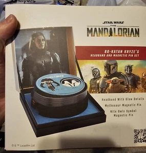Star Wars Mandalorian Bo-Katan Kryze's Headband & Magnetic Pin Set /8000 LE - Bild 1 von 1