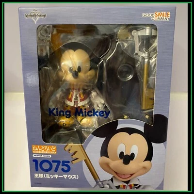 Nendoroid Kingdom Hearts II - King Mickey Action Figure #1075 (Unopened) - Imagem 1 de 4