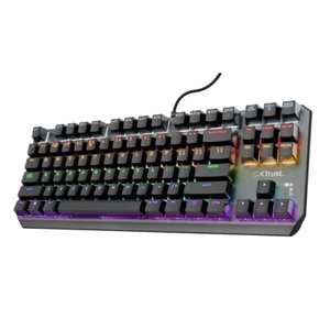 Trust GXT 834 Callaz Mechanische TKL-Gaming-Tastatur Französisch-Layout Schwarz - Bild 1 von 3