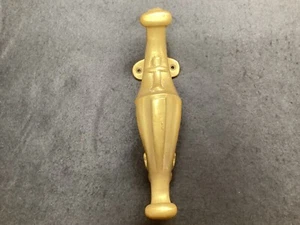 Vintage Solid Brass Door Knocker Virginia Metalcrafters ? 2 Lbs L๐K ! Cross - Picture 1 of 7