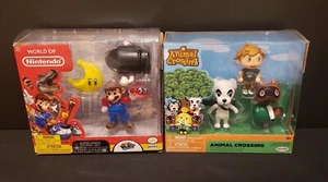 Super Mario Odyssey 3 Pack Figurines + Animal Crossing 3 Pack Figurines JAKKS - Picture 1 of 4