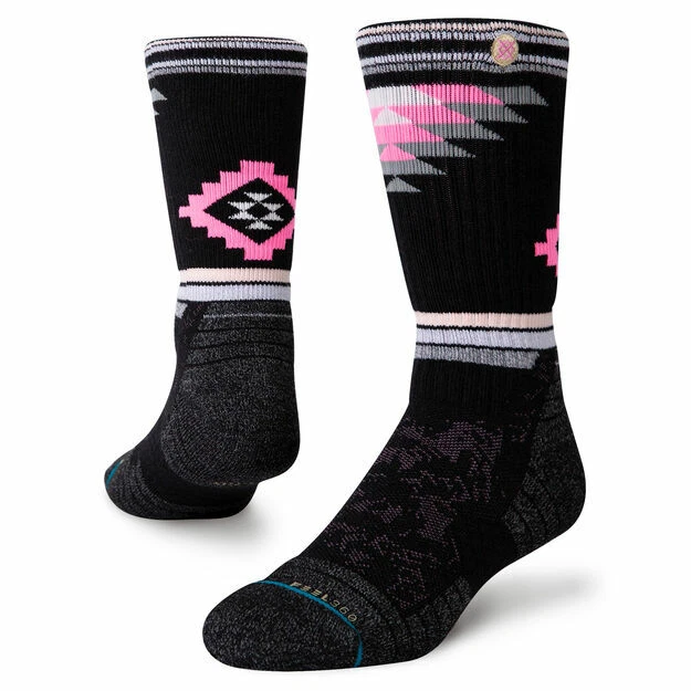 Calcetines Stance Adultos Negros Crew Lana Cojín Rubí Valle Bota Aventura Talla M 6-8.5 Foto 1 de 1