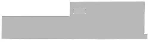 1966-67 Ford Bronco Inner Rocker Panel LH Foto 1 de 1