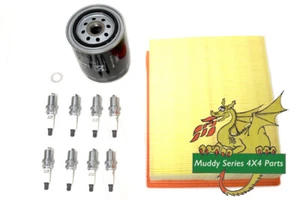 OE Land Rover Discovery 2 4.0 V8 kit di assistenza filtri e candele SK6010 - Foto 1 di 1