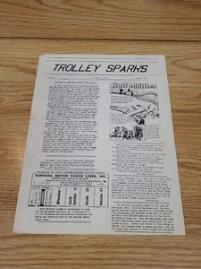 Trolley Funken #11. Juni 1945 Zentrale elektrische Eisenbahnfansvereinigung - Bild 1 von 5