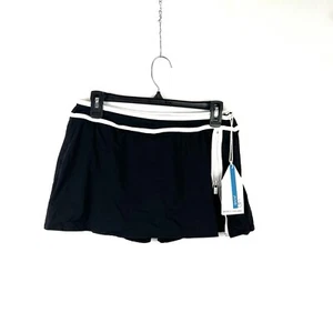 Beach House Women’s Black/White Swim Skort Size 6 - Picture 1 of 4