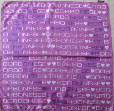 -Foulard BORBONESE  soie   TBEG vintage scarf  87 x 88 cm - Immagine 1 di 4