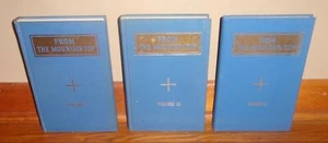 FROM THE MOUNTAIN TOP-Volumes I-III-Theogenesis-Temple of the People-SUPERB 3 HC - Picture 1 of 13